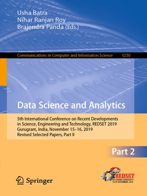 cover image of Data Science and Analytics